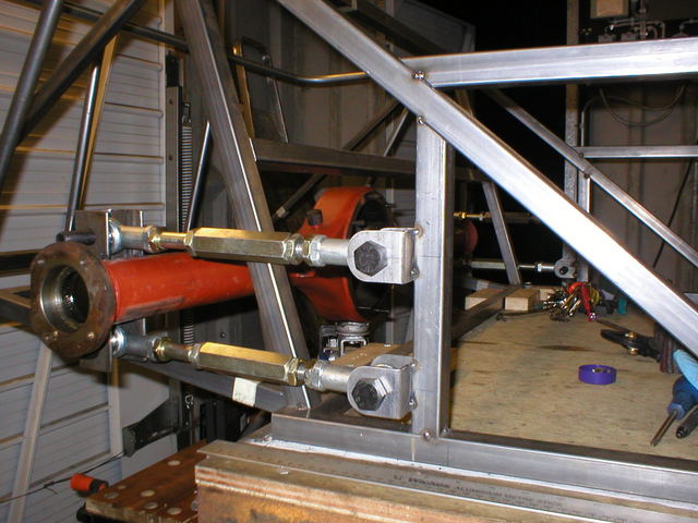 Axle in Position